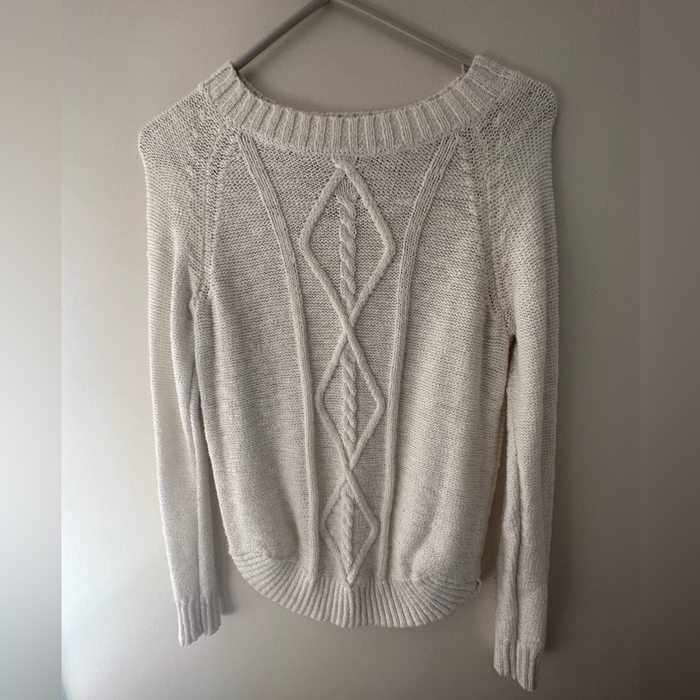 White sweater